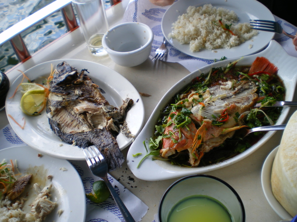 restaurant de la Bay de Manille, le 07 octobre