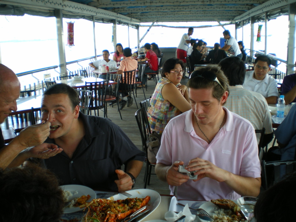 restaurant de la Bay de Manille, le 07 octobre