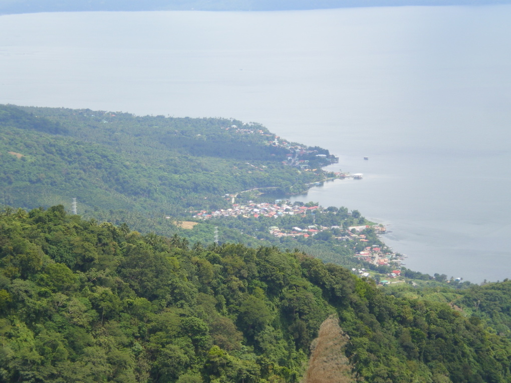 diner au restaurant avec vue sur le Taal Volcano, le 06 octobre