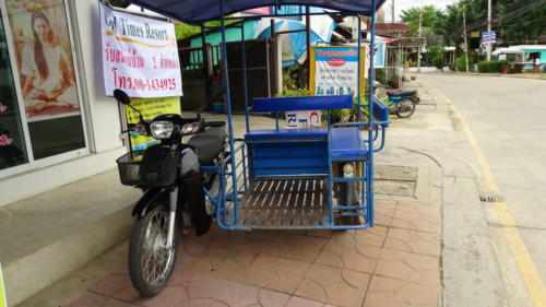 Kanchanaburi tuktuk